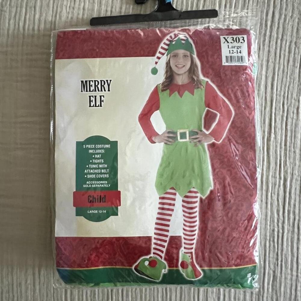 Amscan "Merry Elf" child costume